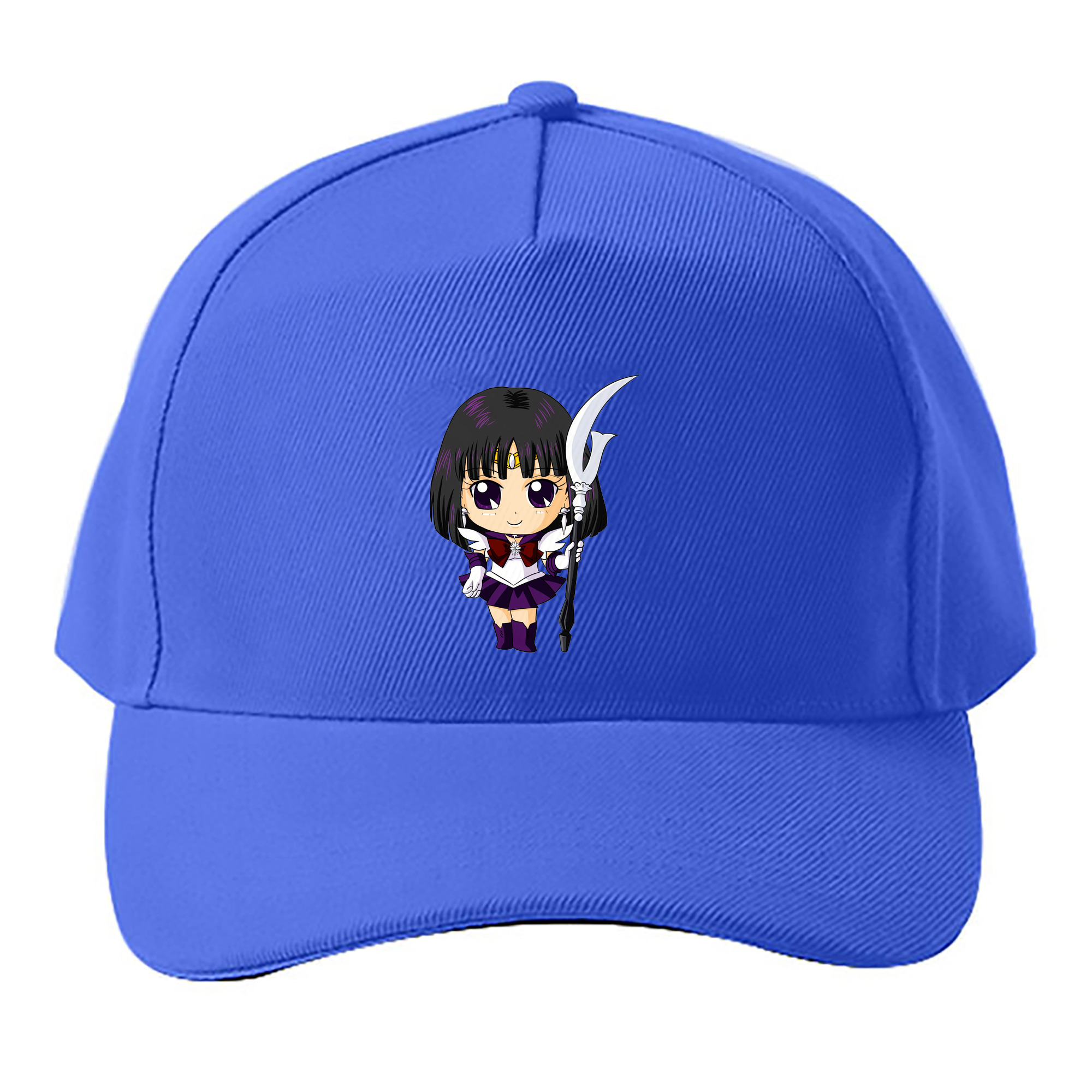 （画像用） 美少女戦士セーラームーン 土萠ほたる Sailor Moon Tomoe Hotaru （セーラーサターン；Sailor Saturn） ベースボールキャップ 綿100％ 男女兼用 帽子 スポーツ